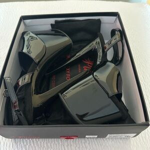 Pleaser Black Platform Heels